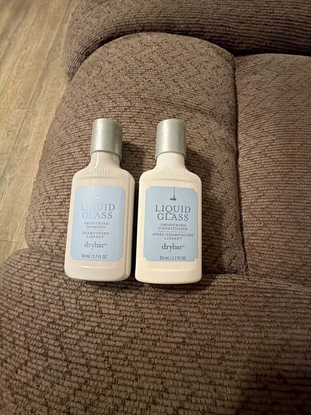 Drybar Liquid Glass Smoothing Shampoo and Conditioner Travel Size Set 1.7 fl oz